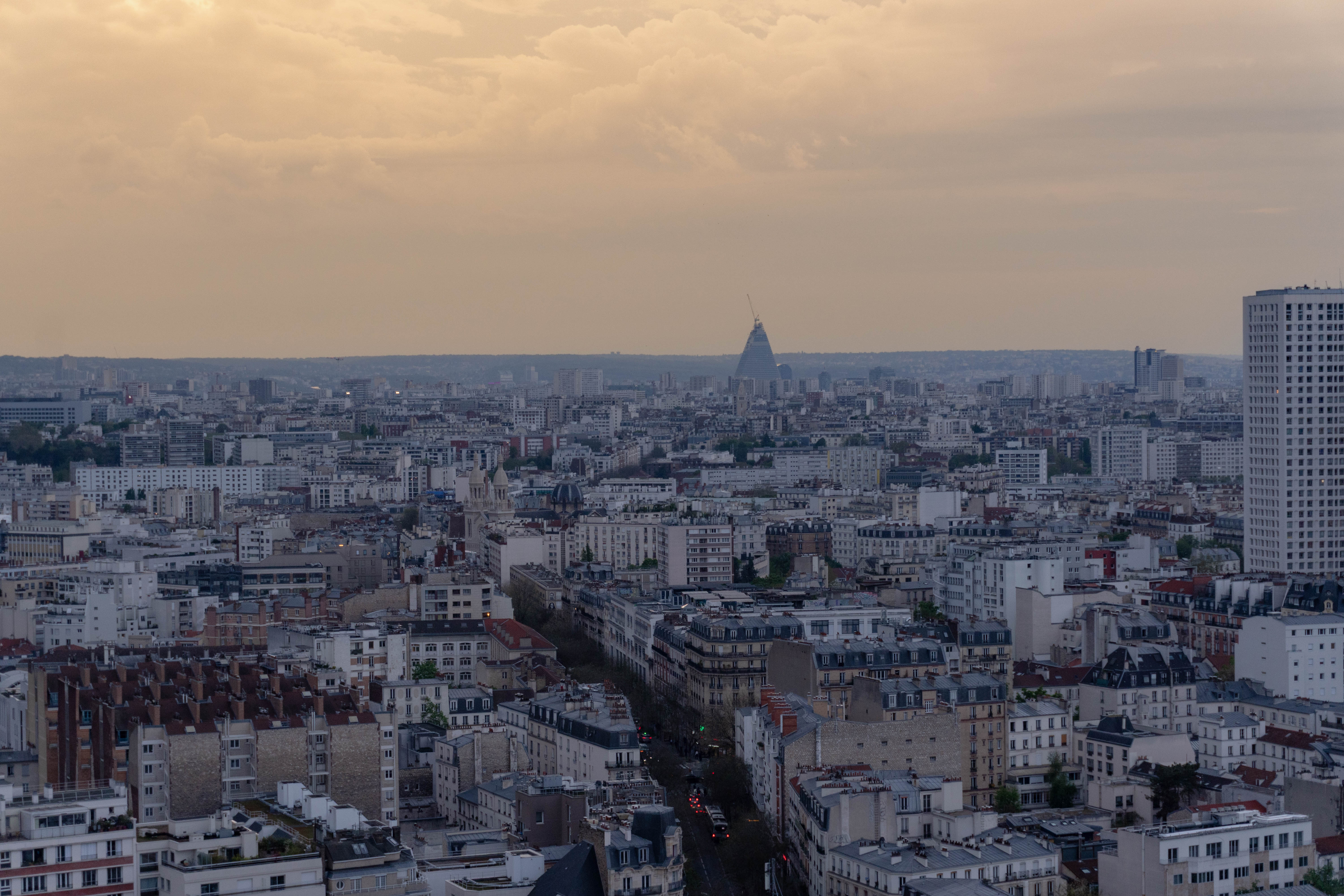 Panorama Paris, vue étagée